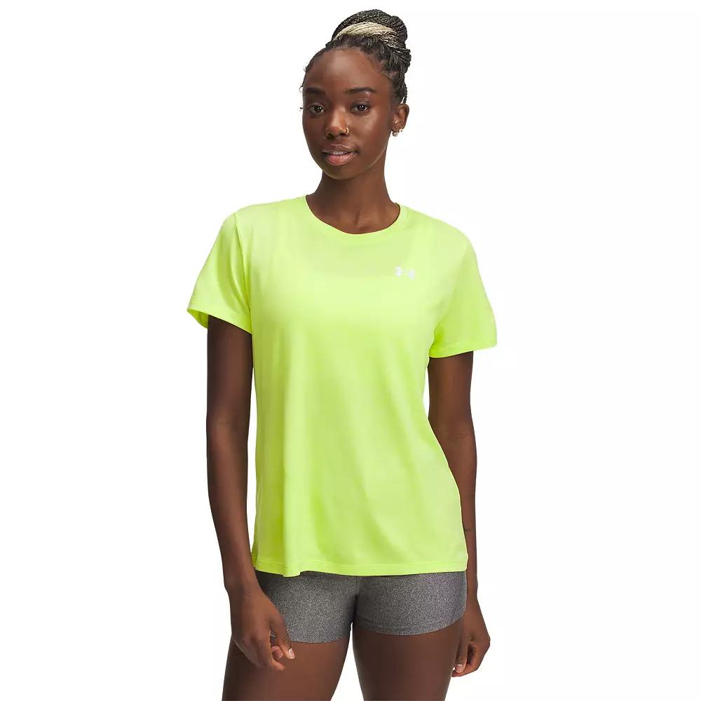 Women's Under Armour Tech™ Short Sleeve Tee, Size: Large, Yellow Product Image