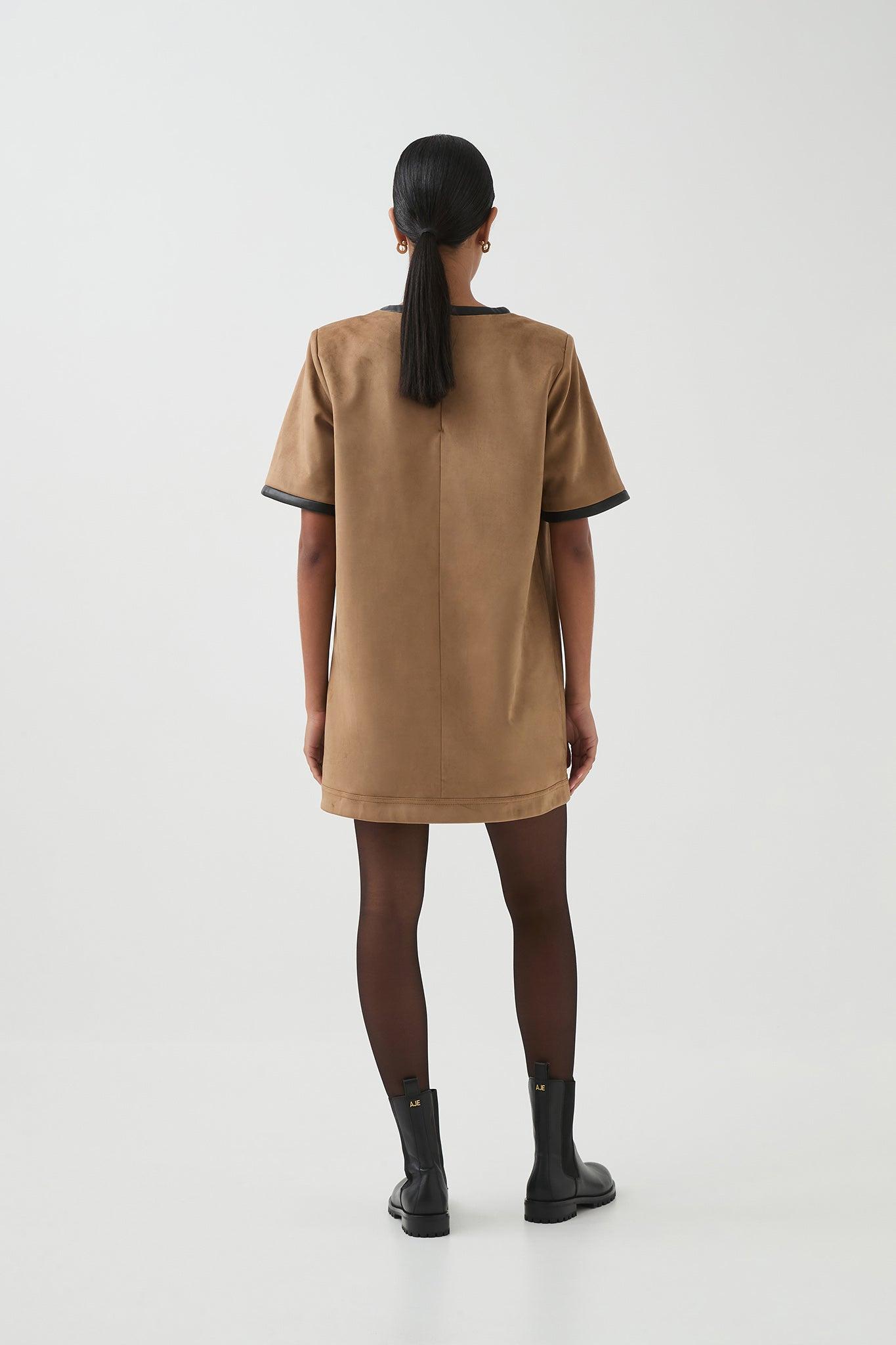 Calyx Vegan Suede Dress Product Image
