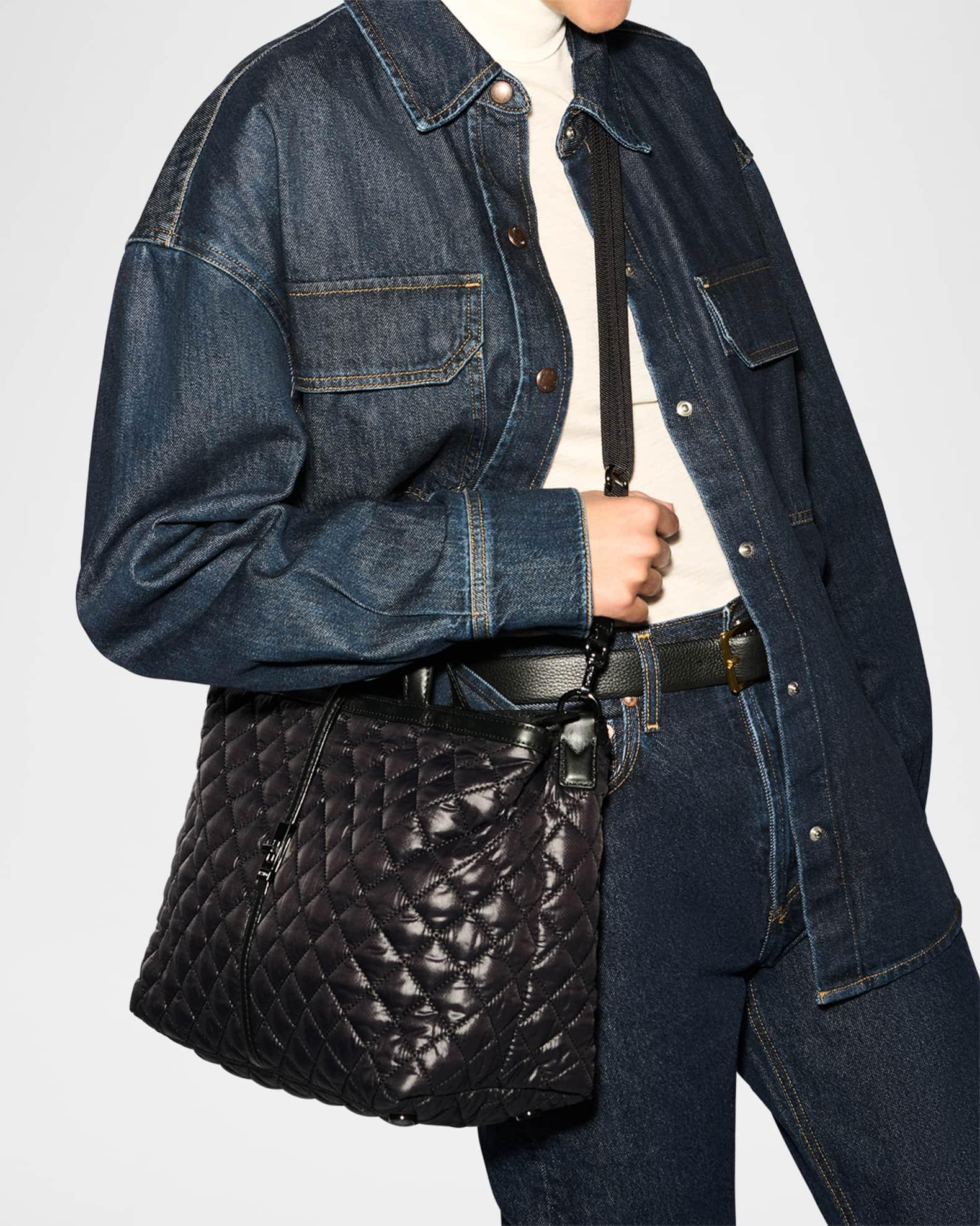 Astor Medium Quilted Top-Handle Bag Product Image