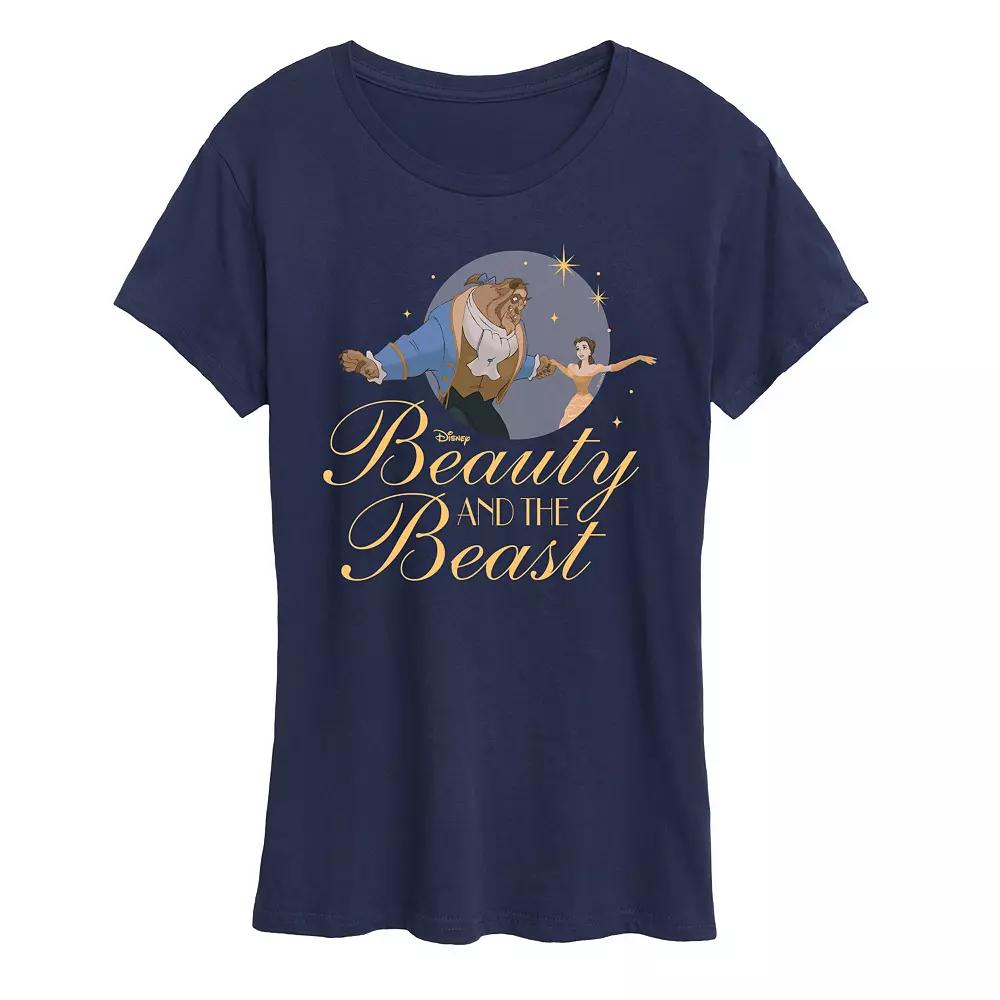 Disney's Beauty and the Beast Women's Graphic Tee, Girl's,  Product Image