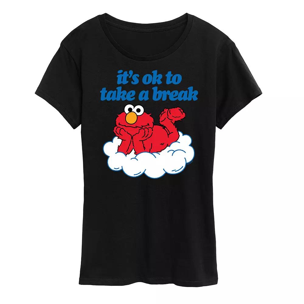 Women's Sesame Street Ok To Take A Break Graphic Tee,  Product Image