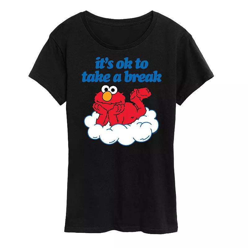 Women's Sesame Street Ok To Take A Break Graphic Tee,  Product Image