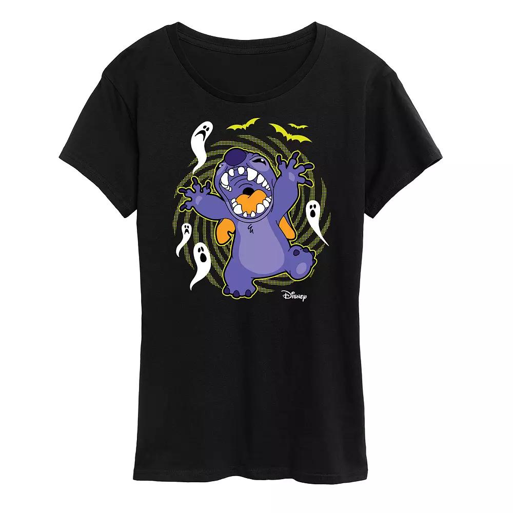 Disney's Lilo & Stitch Women's Halloween Ghosts Graphic Tee,  Product Image