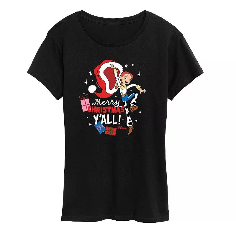 Disney / Pixar's Toy Story Women's Christmas Jessie Graphic Tee, Girl's,  Product Image