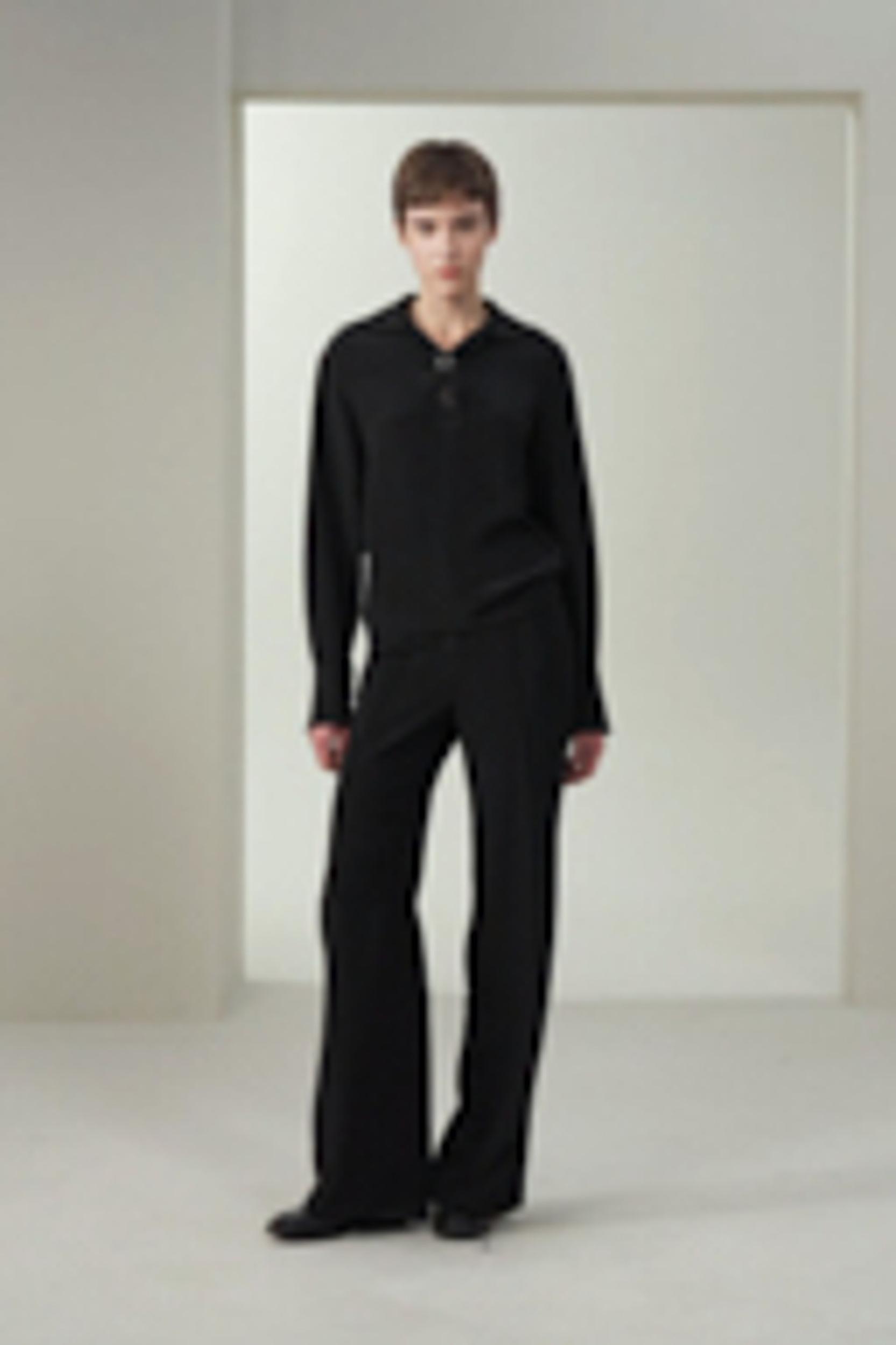 Luxury Stretch Silk Popover Blouse Product Image