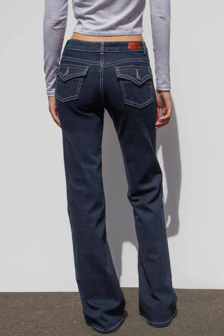 Low waist flared jeans Product Image