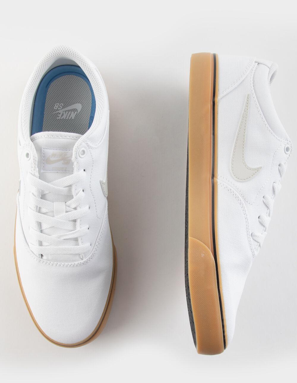 NIKE SB Chron 2 Canvas Shoes - WHITE COMBO Product Image