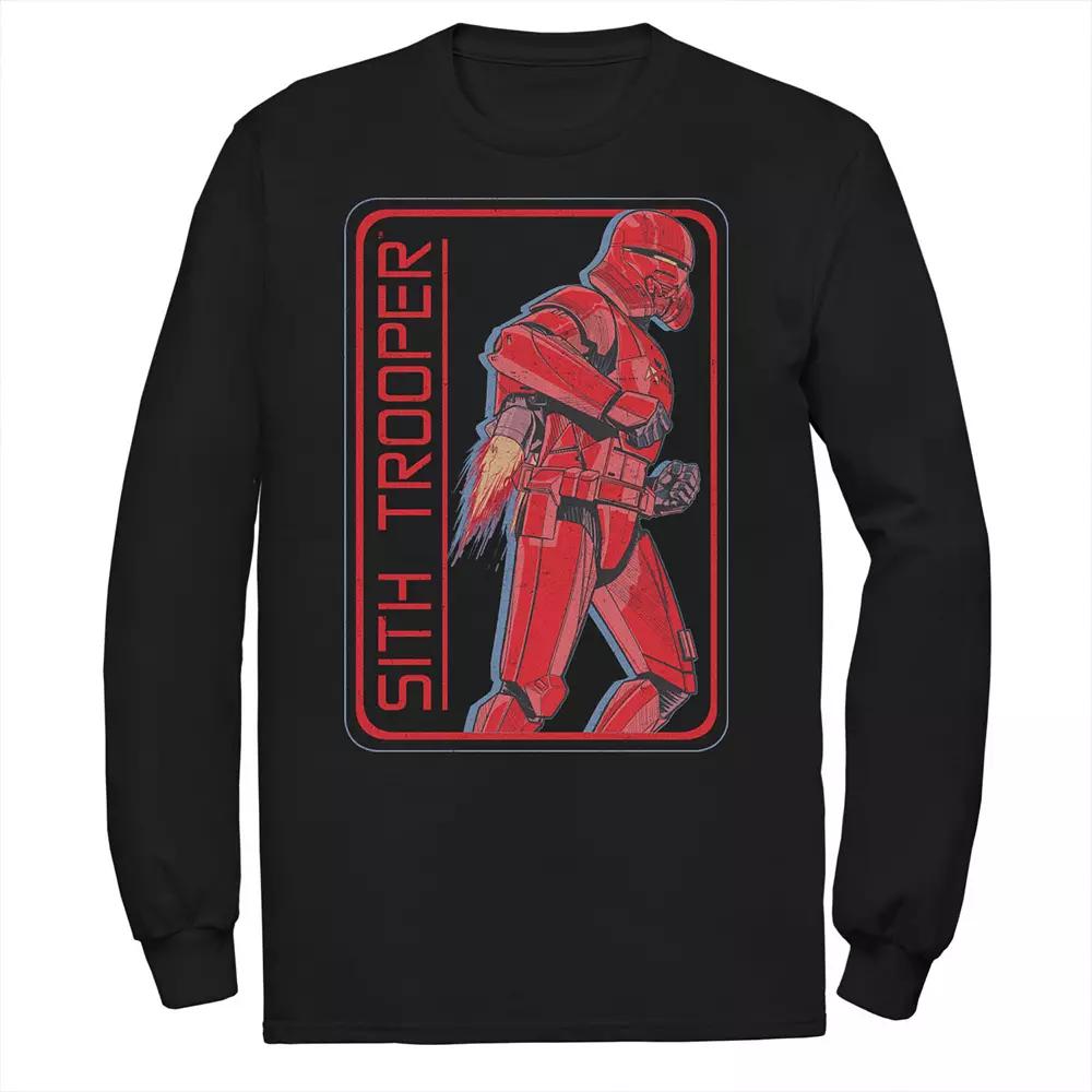 Men's Star Wars The Rise of Skywalker Sith Trooper Rocket Long Sleeve Graphic Tee,  Product Image
