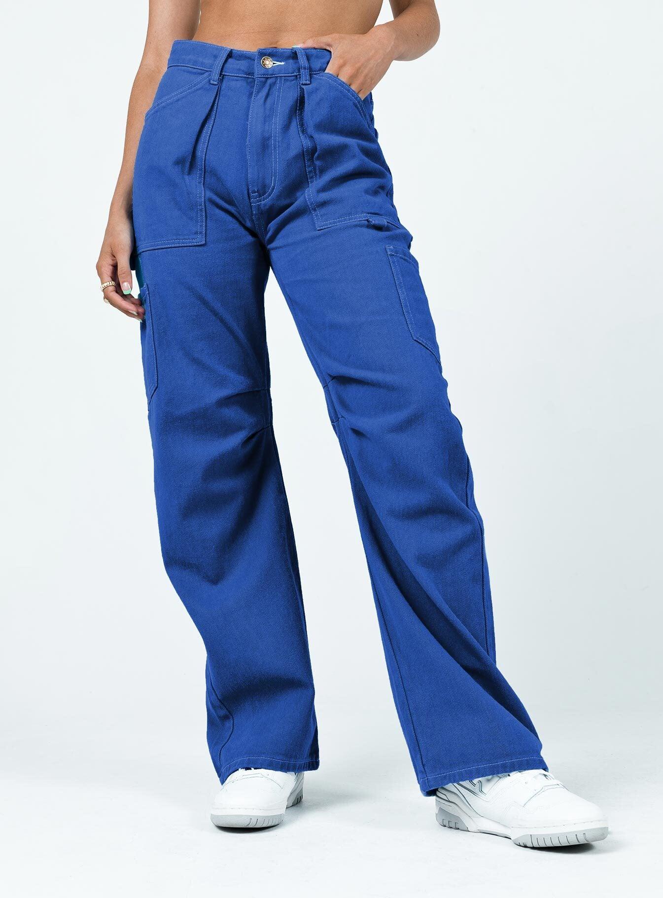 Miami Vice Pants Blue Product Image