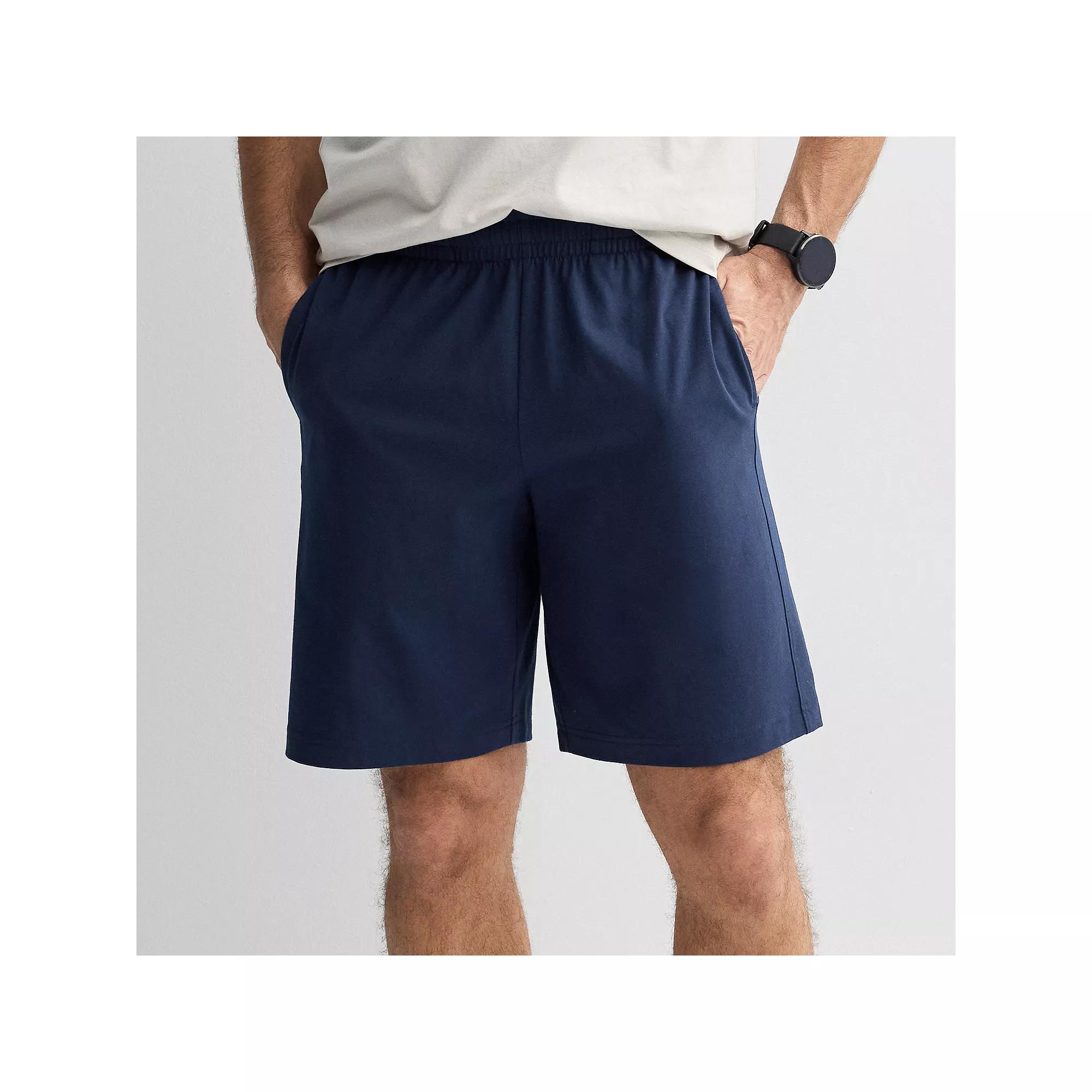 Men's Tek Gear® 9 in. Essential Gear Shorts, Size: Small, Blue Beauty Product Image