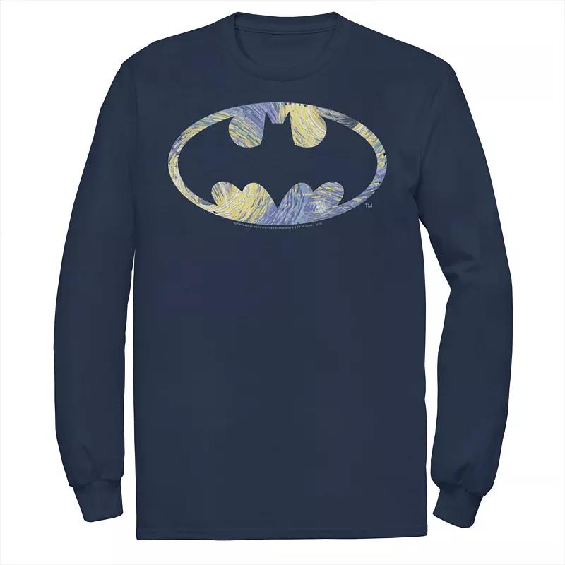 Men's DC Comics Batman Starry Night Logo Tee,  Product Image