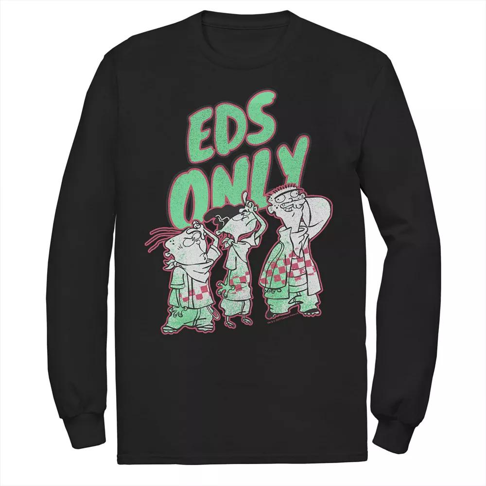 Men's Ed, Edd & Eddy Eds Only Portrait Long Sleeve Tee,  Product Image