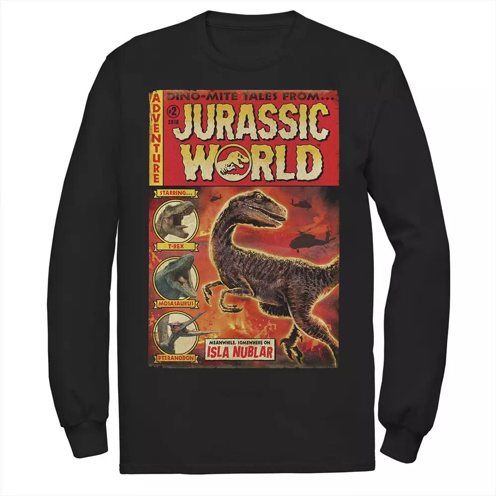 Men's Jurassic World Two Dino-Mite Tales Vintage Tee,  Product Image