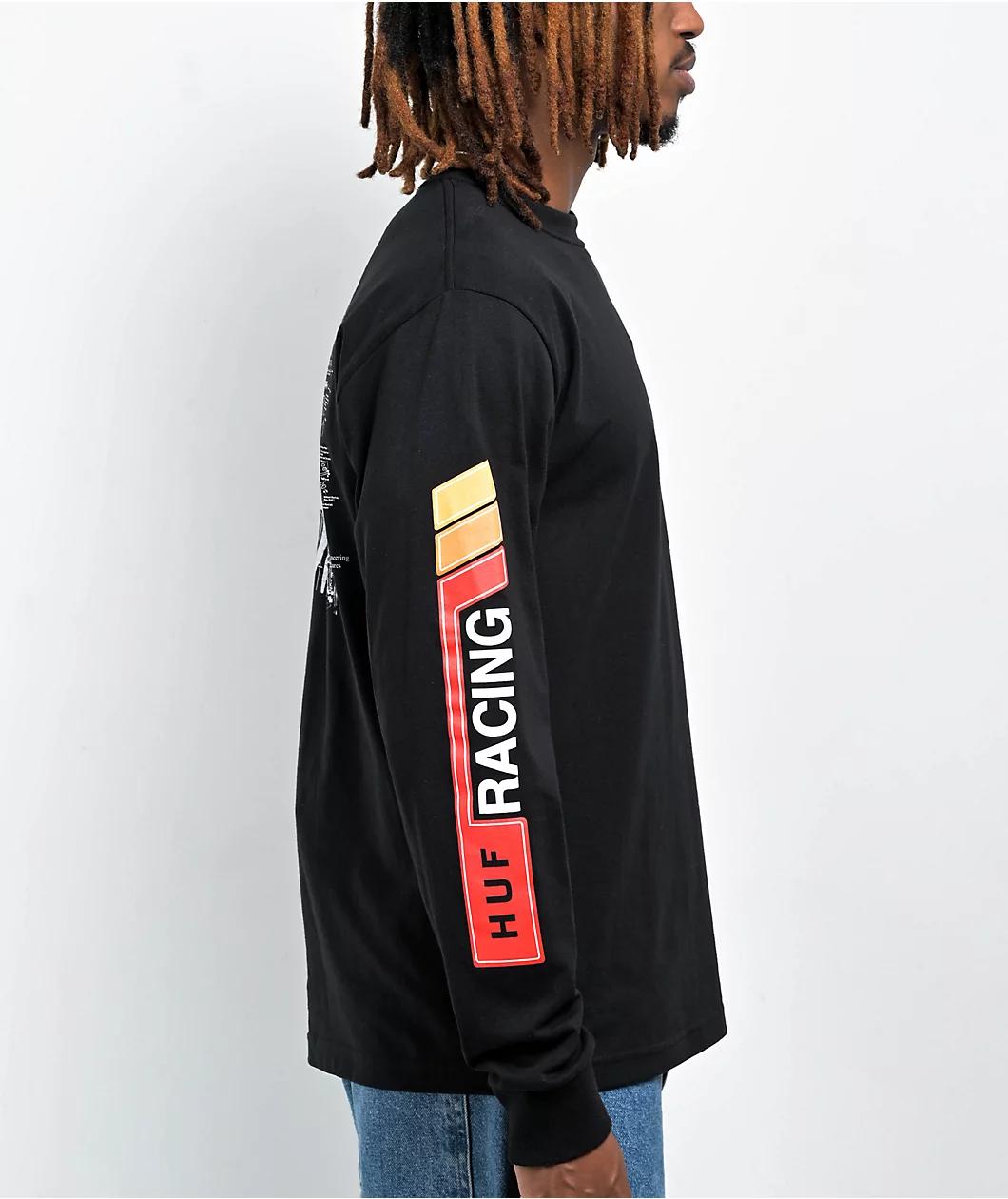 HUF x Toyota TRD Concept Black Long Sleeve T-Shirt Product Image