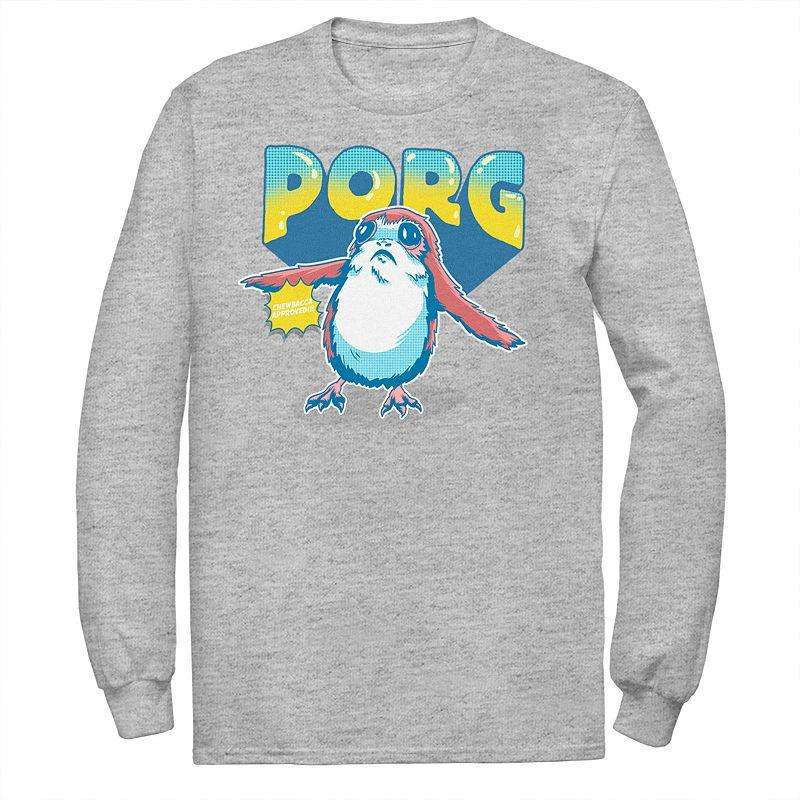 Men's Star Wars Porg Chewbacca Approved Comic Portrait Tee,  Product Image