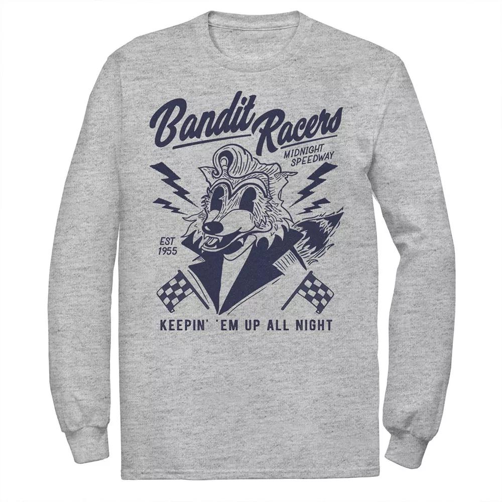 Men's Bandit Racers Raccoon Keepin Em Up All Night Tee,  Product Image