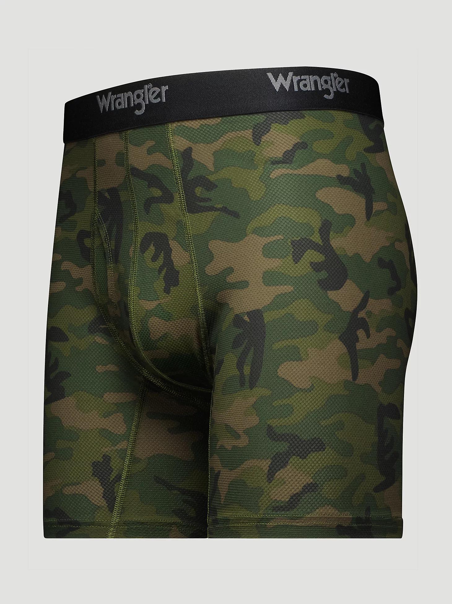 Men's Mesh Boxer Briefs (3-Pack) in Green/ Camo/ Black Product Image