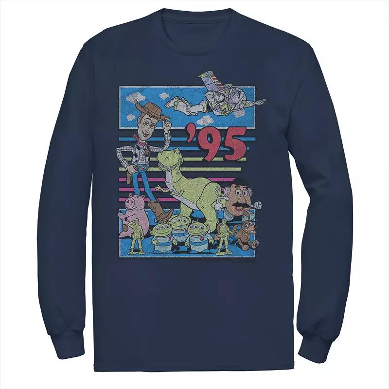 Disney / Pixar's Toy Story Men's 95 Retro Distressed Colorful Tee,  Product Image