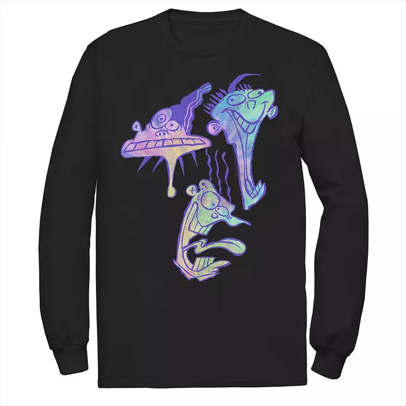 Men's Ed, Edd & Eddy Trippy Laughing Head Shots Tee, Size: XL, White Product Image