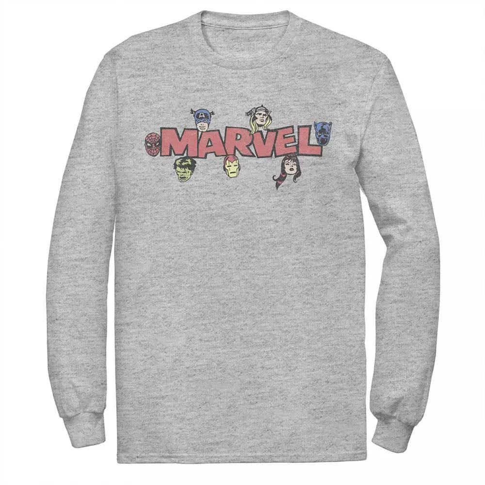 Men's Marvel Avengers Retro Style Logo Tee,  Product Image
