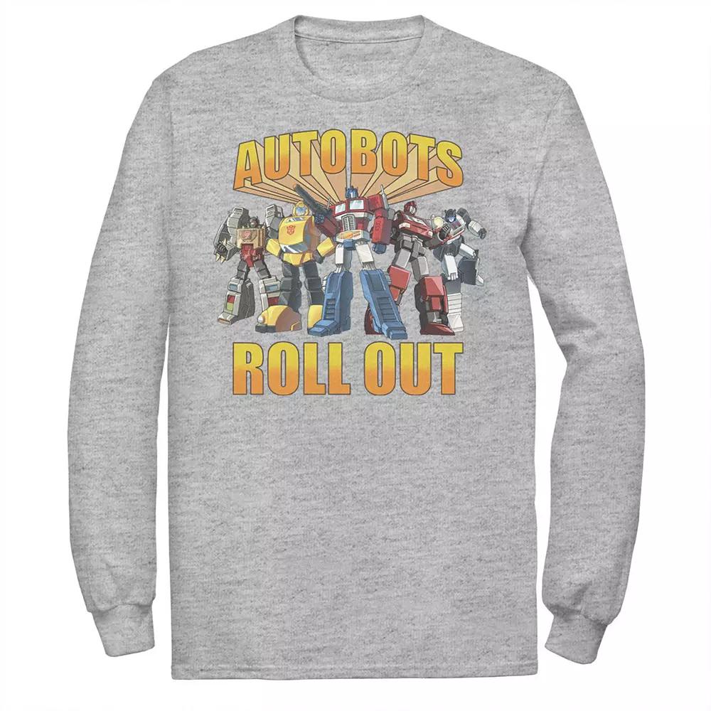 Big & Tall Transformers Autobots Roll Out Long Sleeve, Men's,  Product Image