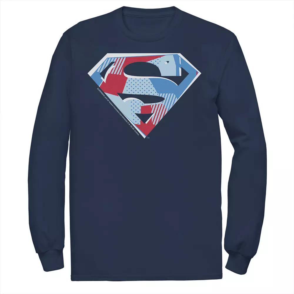 Men's DC Comics Superman Cutout Chest Logo Tee,  Product Image