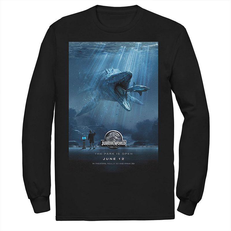 Men's Jurassic World Mosasaurus Movie Poster Tee,  Product Image