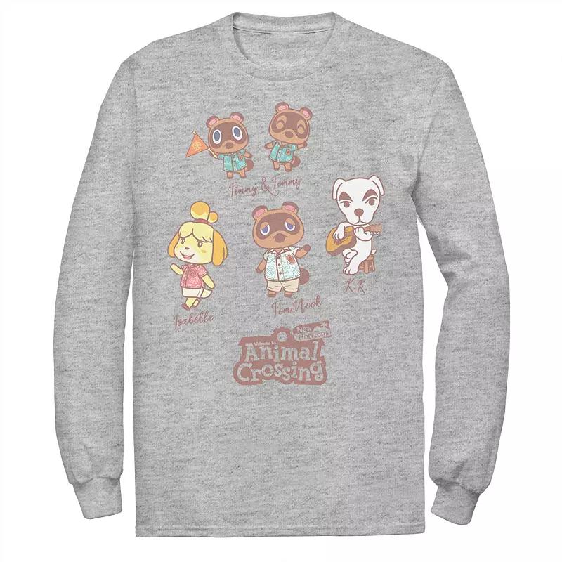 Men's Animal Crossing New Horizons Group Shot Names Tee,  Product Image