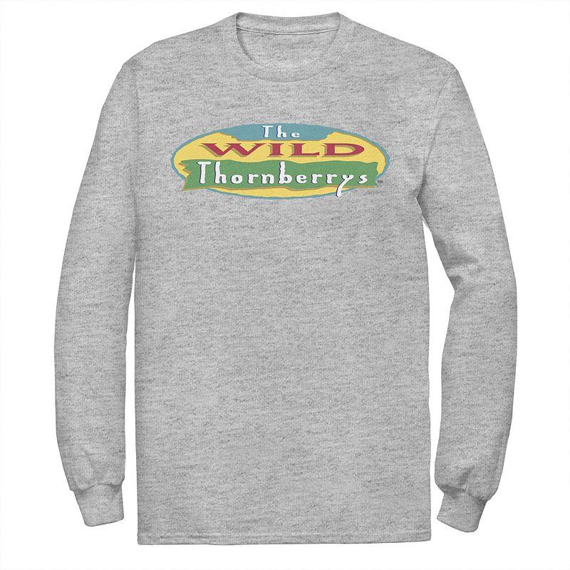 Men's Nickelodeon Nickelodeon The Wild Thorberrys Logo Long Sleeve Tee,  Product Image