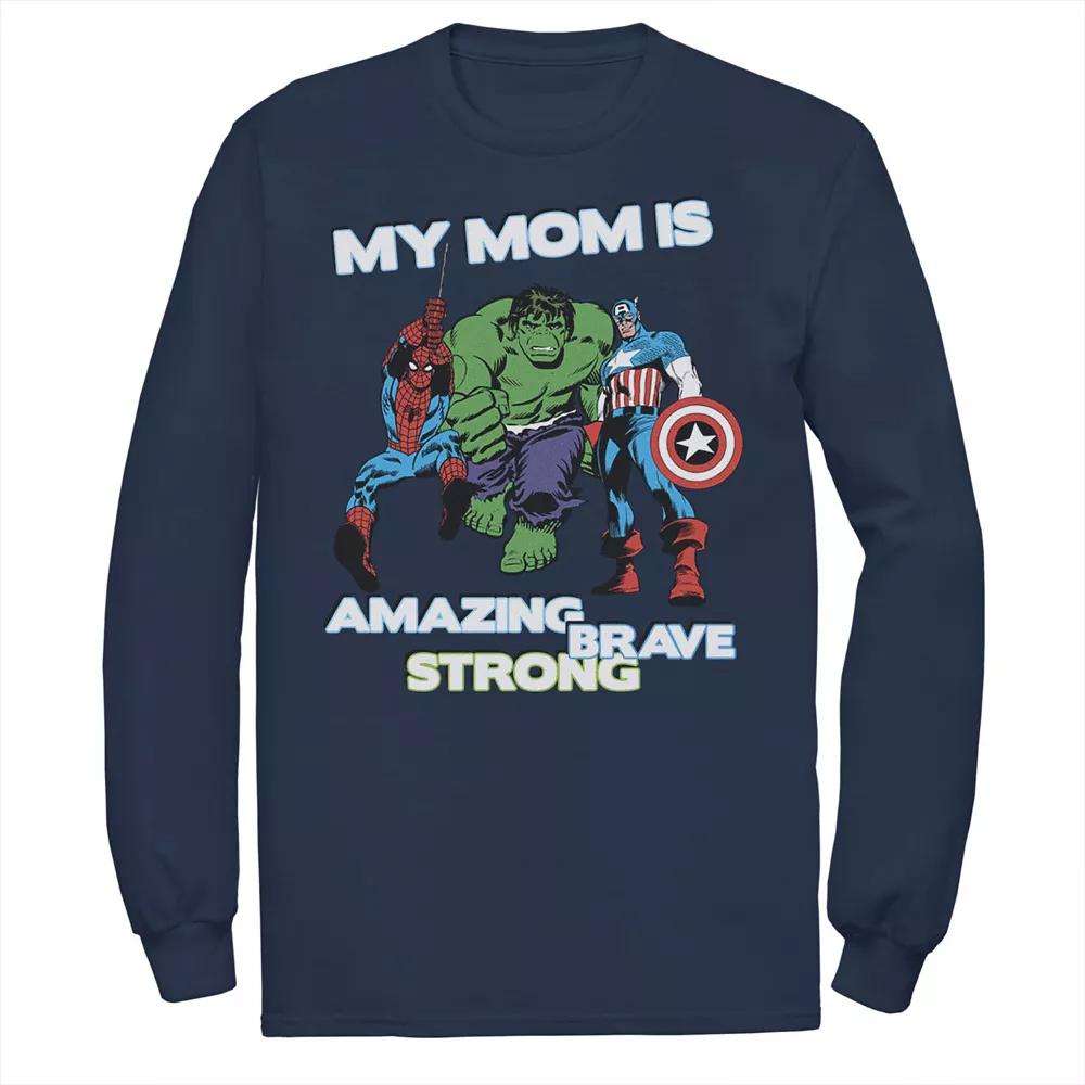 Disney's Villains Green Flame Group Shot Men's Long Sleeve Tee,  Product Image