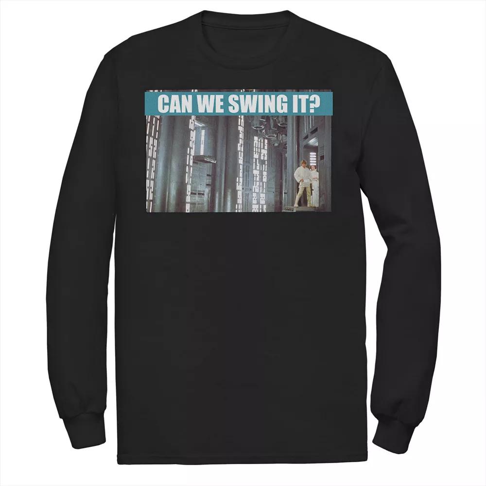 Men's Star Wars Luke & Leia "Can We Swing It" Graphic Tee,  Product Image