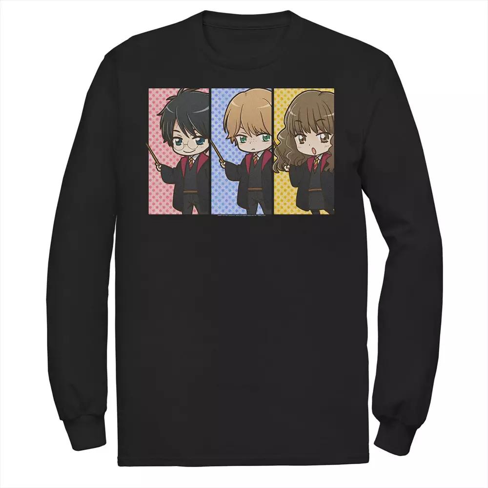 Men's Harry Potter Hermione Granger Ron Weasley Anime Panel Tee,  Product Image
