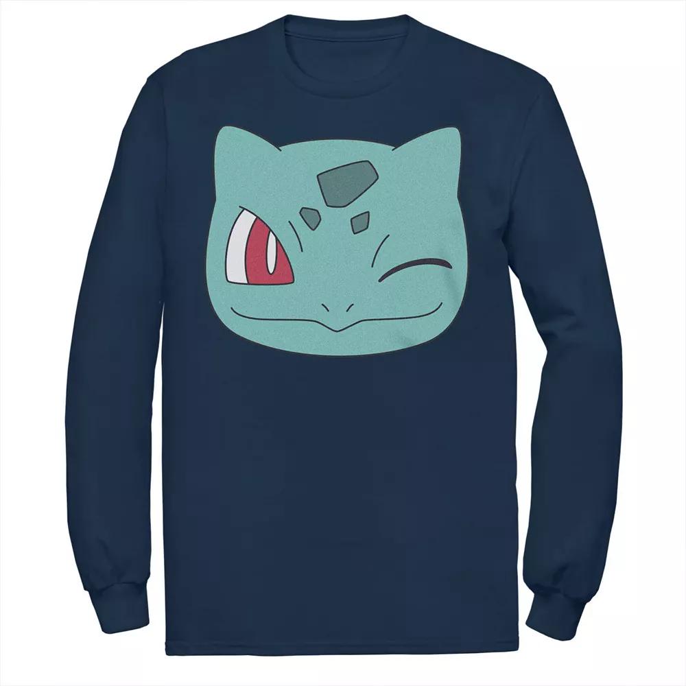 Men's SpongeBob SquarePants Santa Claus Sponge Christmas Long Sleeve Tee,  Product Image