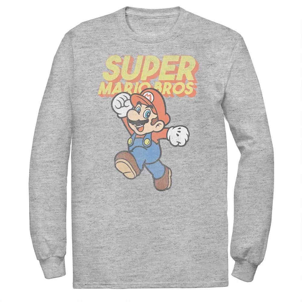 Big & Tall Nintendo Super Mario Retro Jump Tee, Men's,  Product Image
