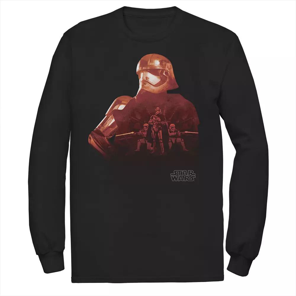 Men's Star Wars The Force Awakens Captain Phasma Fill Long Sleeve Tee,  Product Image