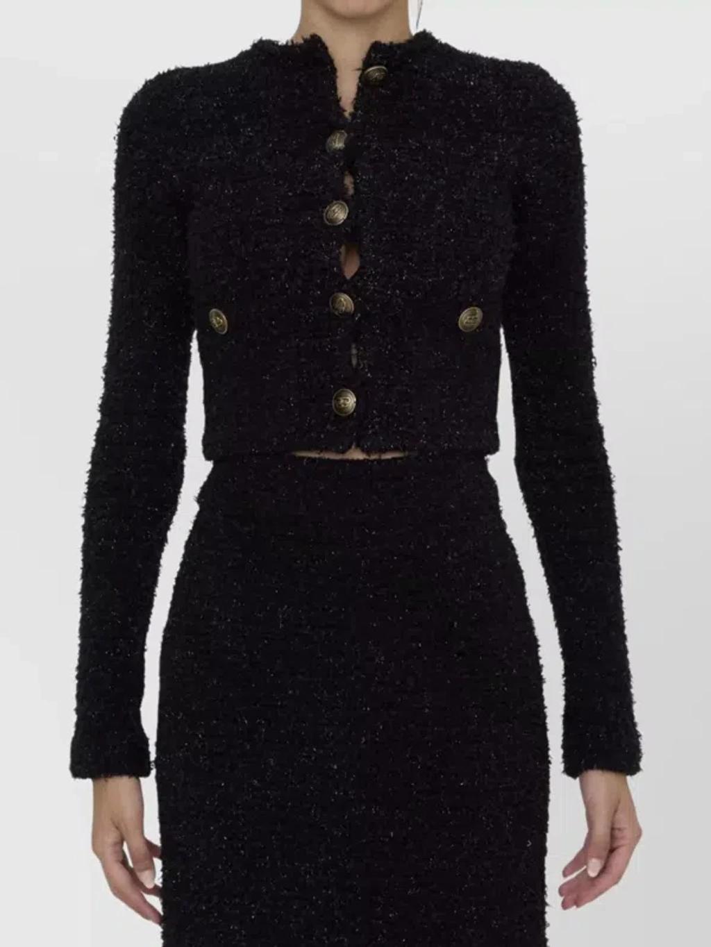 BALENCIAGA Moncler Grenoble Dark Beige Bonnieure Bomber Jacket In Black Product Image