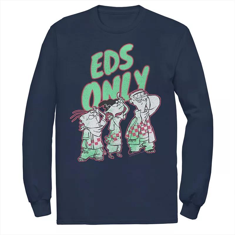 Men's Ed, Edd & Eddy Eds Only Portrait Long Sleeve Tee,  Product Image