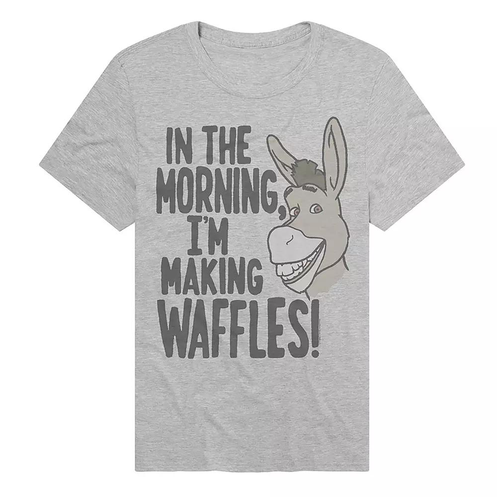 Men's Shrek Waffles Graphic Tee,  Product Image