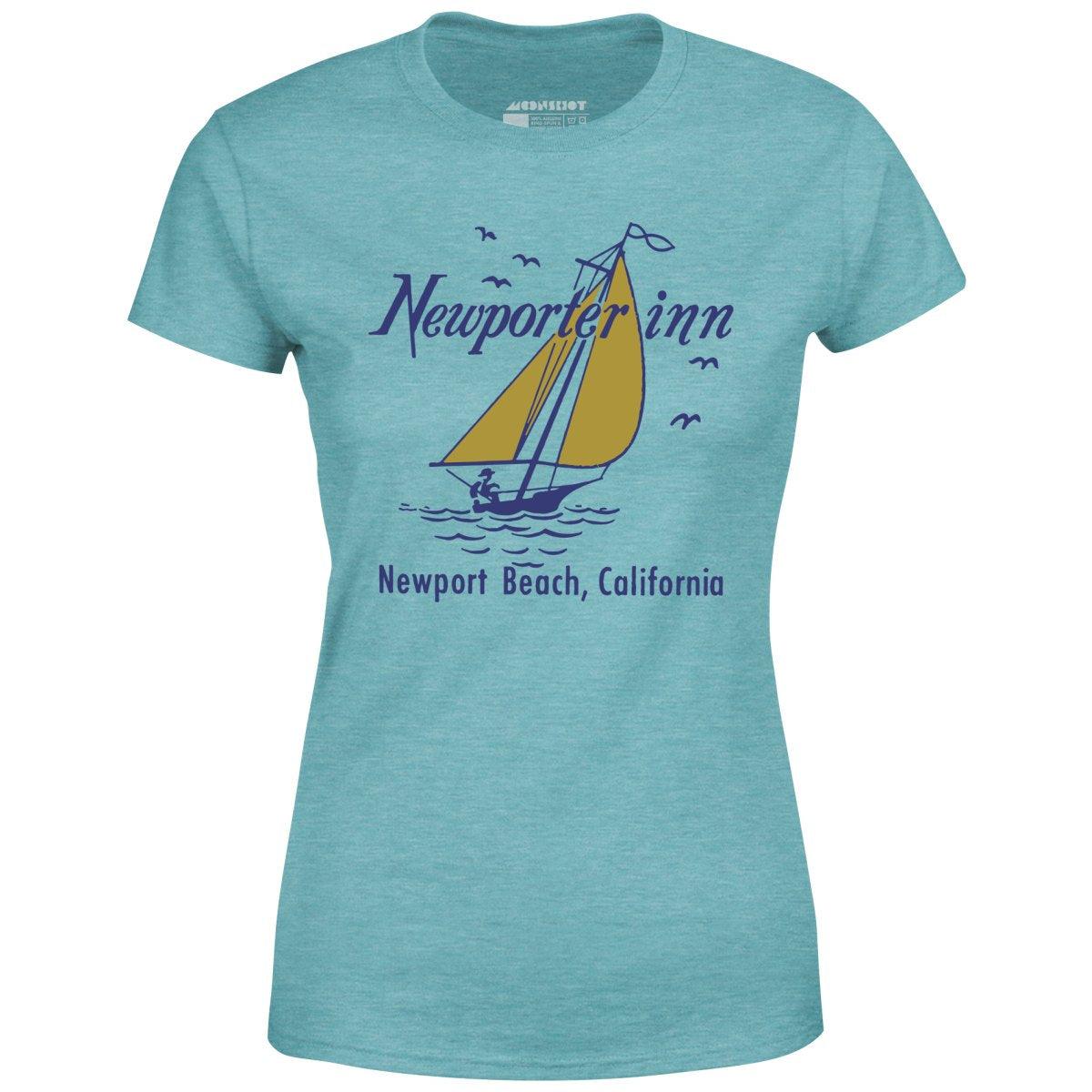The Newporter Inn v2 - Newport Beach, CA - Vintage Hotel - Women's T-Shirt Female Product Image