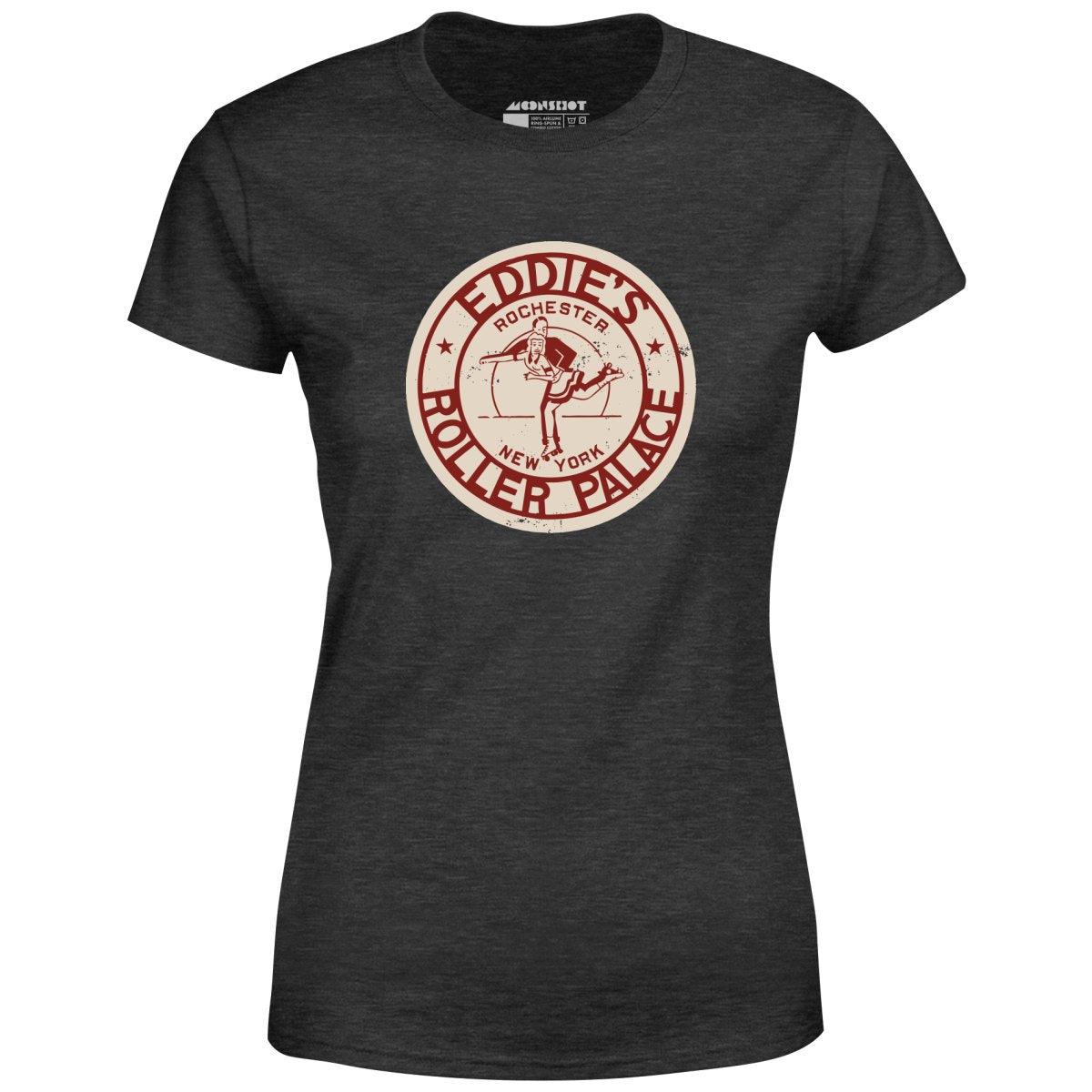 Eddie's Roller Palace - Rochester, NY - Vintage Roller Rink - Women's T-Shirt Female Product Image