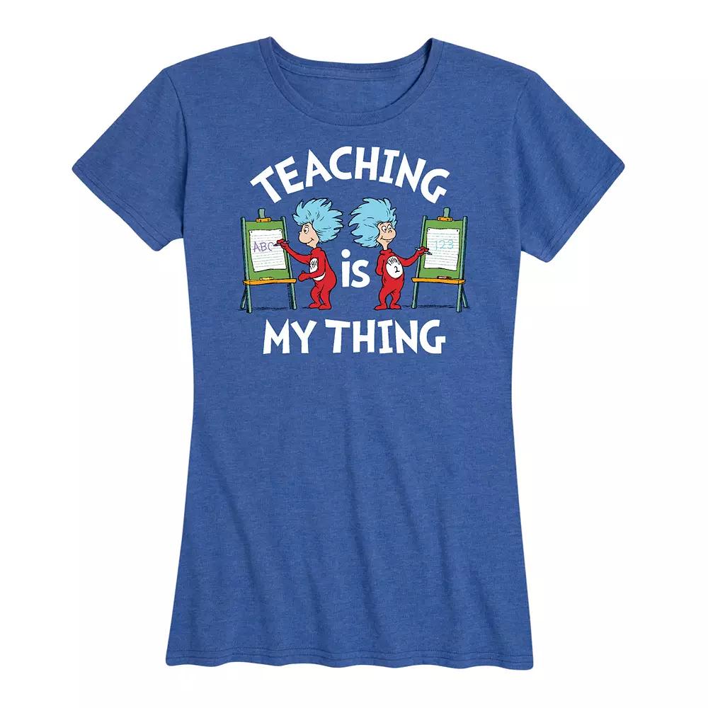 Women's Dr. Seuss Teaching Is My Thing Graphic Tee, Girl's,  Product Image