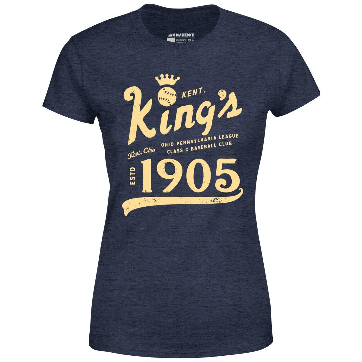 Kent Kings - Ohio - Vintage Defunct Baseball Teams - Women's T-Shirt Female Product Image