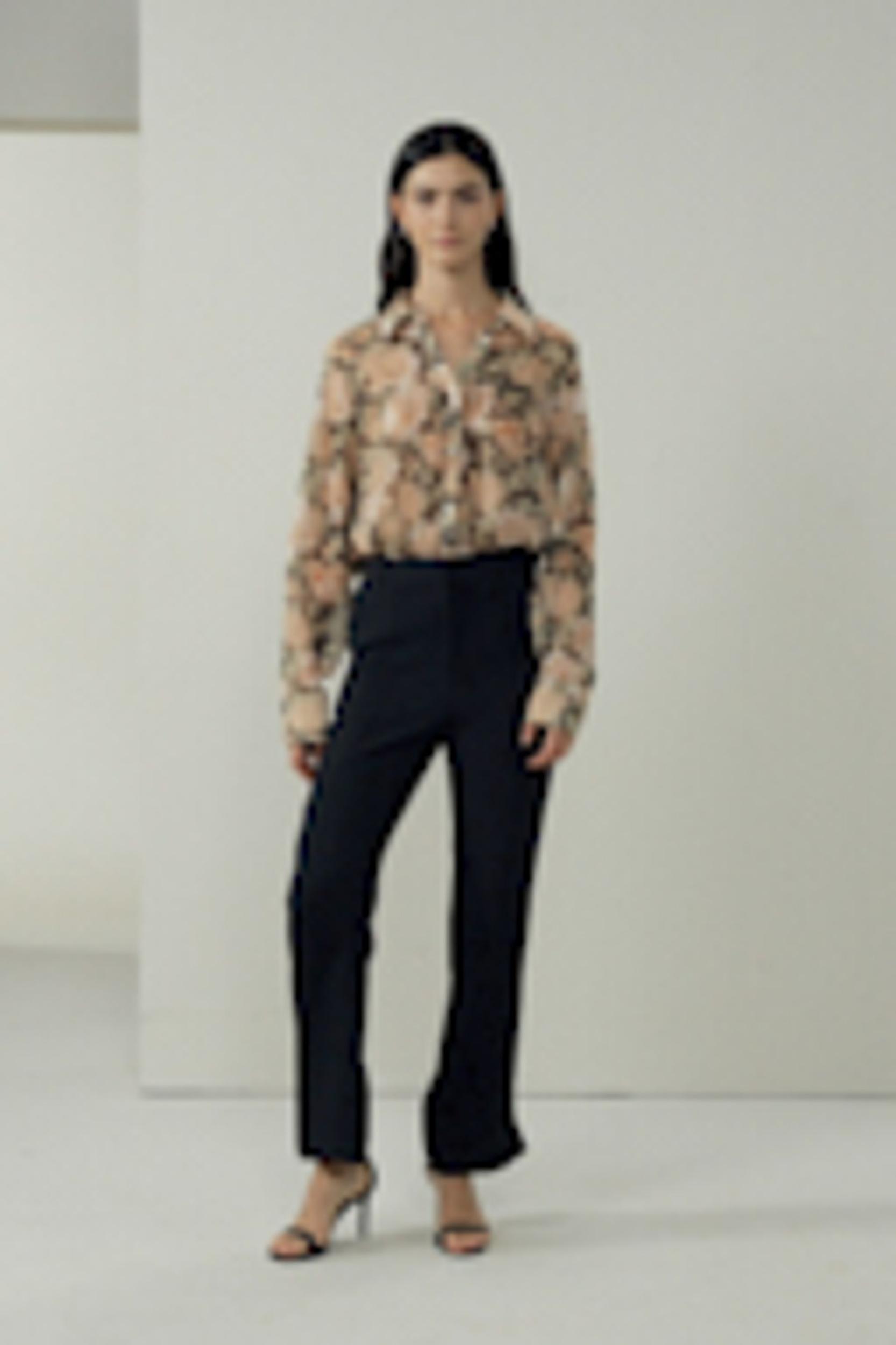 Poppy Parade Silk Blouse - Made With Liberty Fabric Product Image