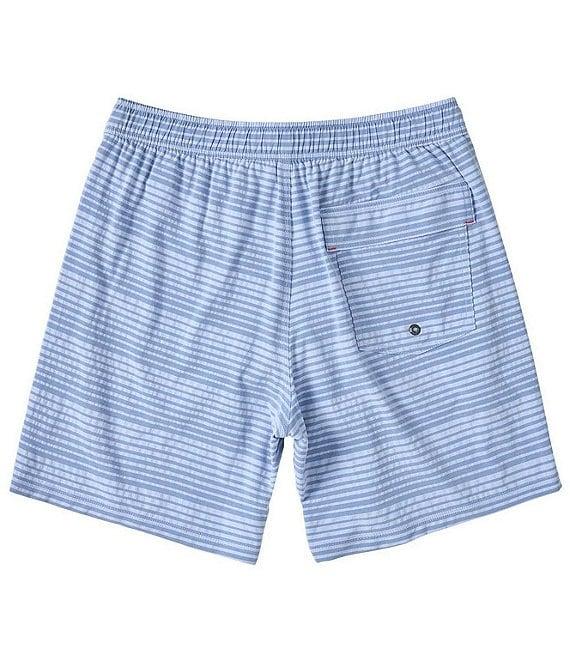 SAXX Oh Bou 2N1 7#double; Striped Volley Swim Shorts Product Image