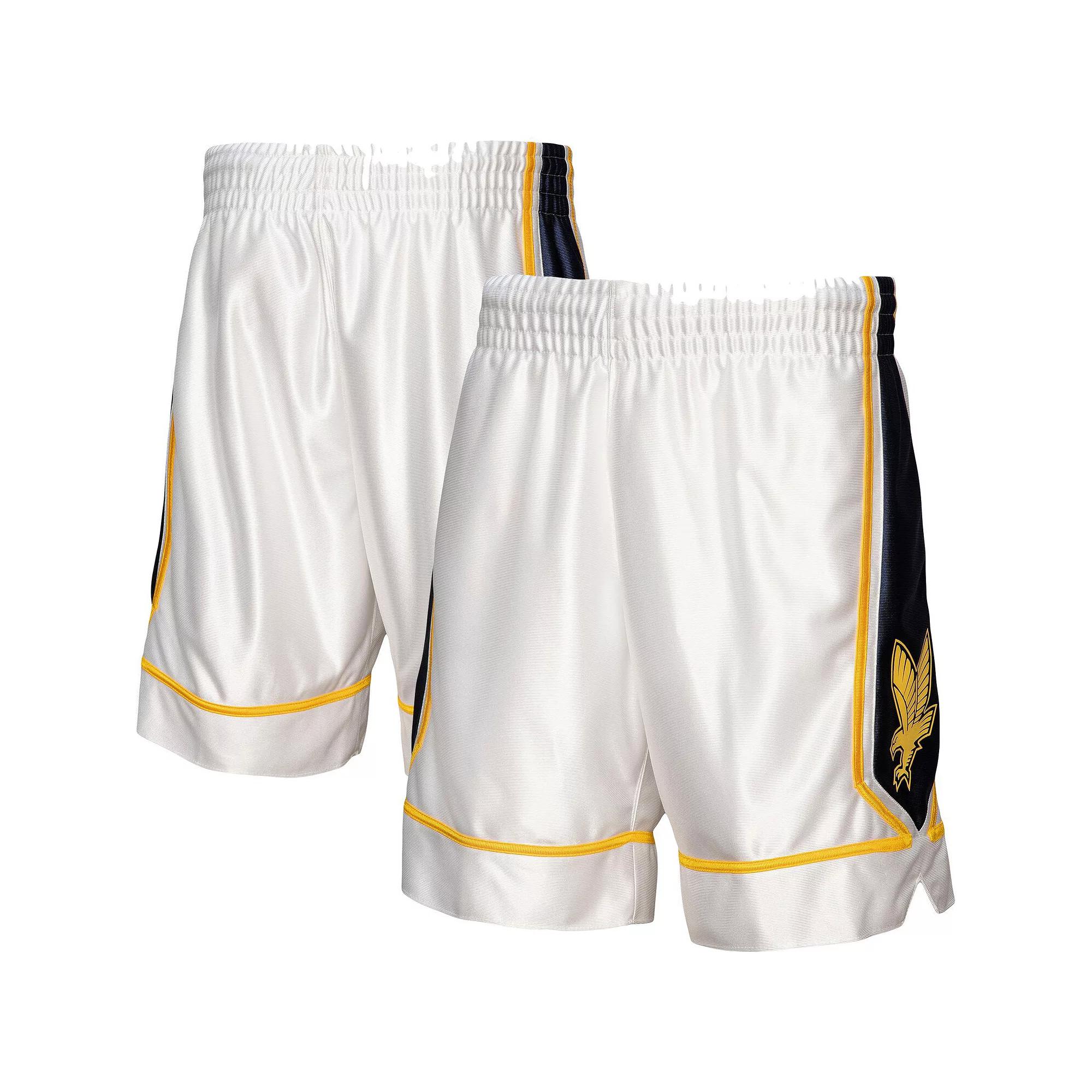Men's Mitchell & Ness White Marquette Golden Eagles Authentic Shorts,  Product Image
