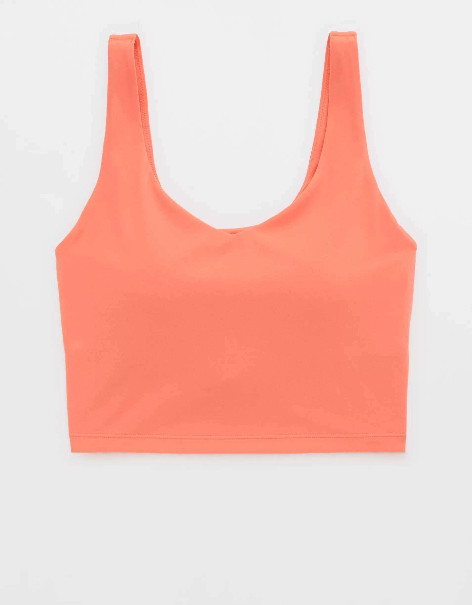 OFFLINE By Aerie Real Me Low Key Longline Sports Bra Product Image