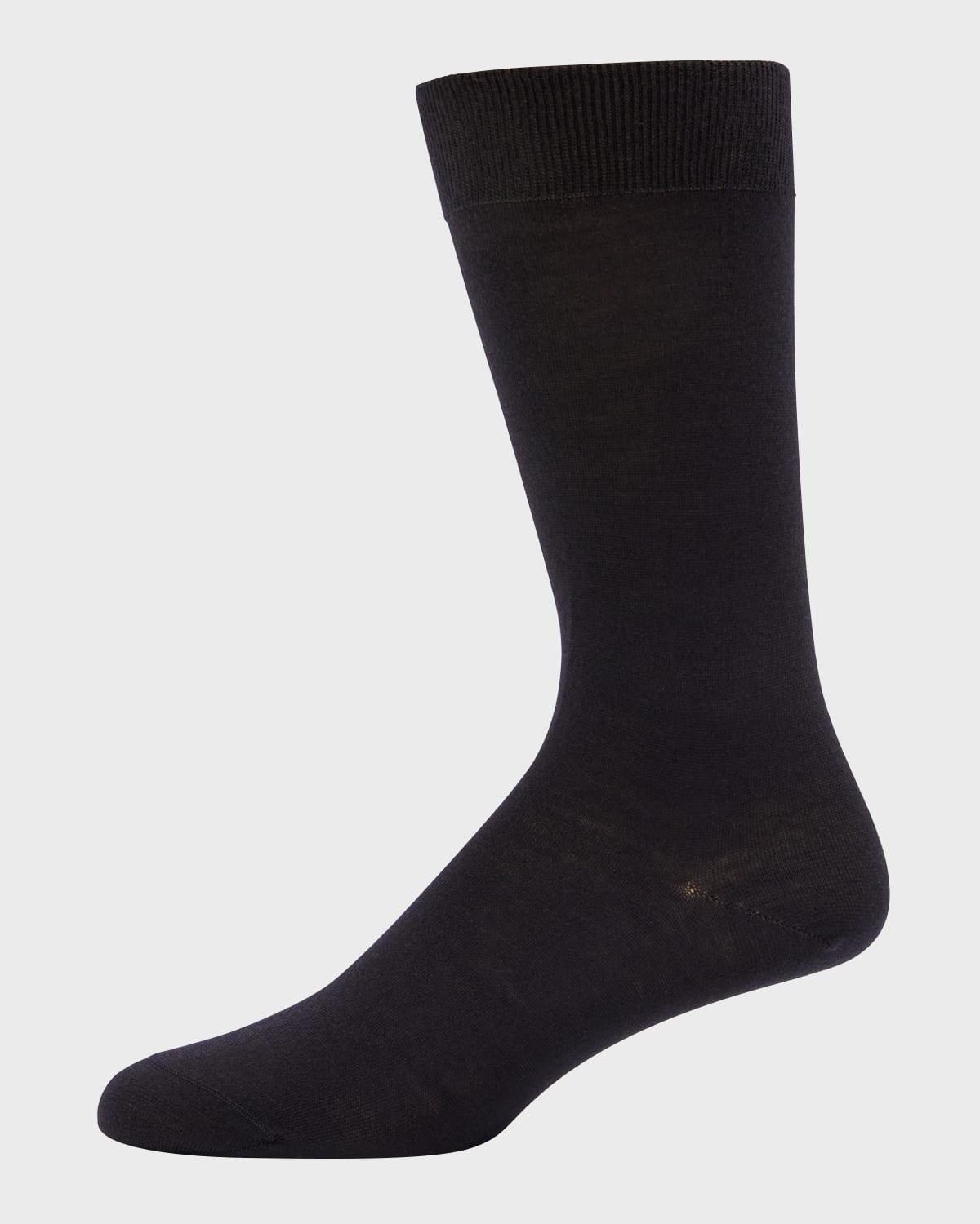Mens Knit Crew Socks Product Image