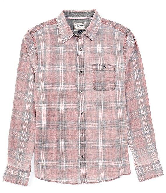 Flag and Anthem Paxton Vintage Plaid Long Sleeve Woven Shirt Product Image