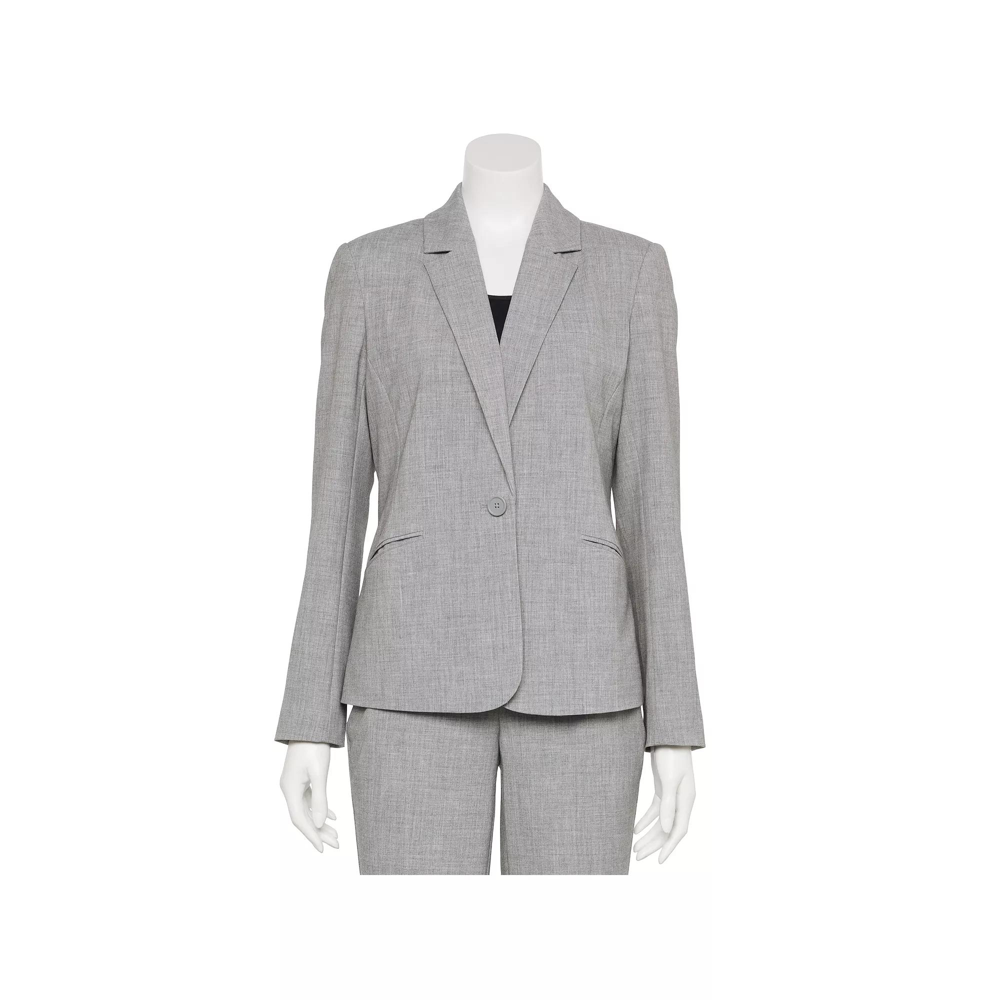 Women's Nine West Adaptive Classic Single Button Blazer,  Product Image