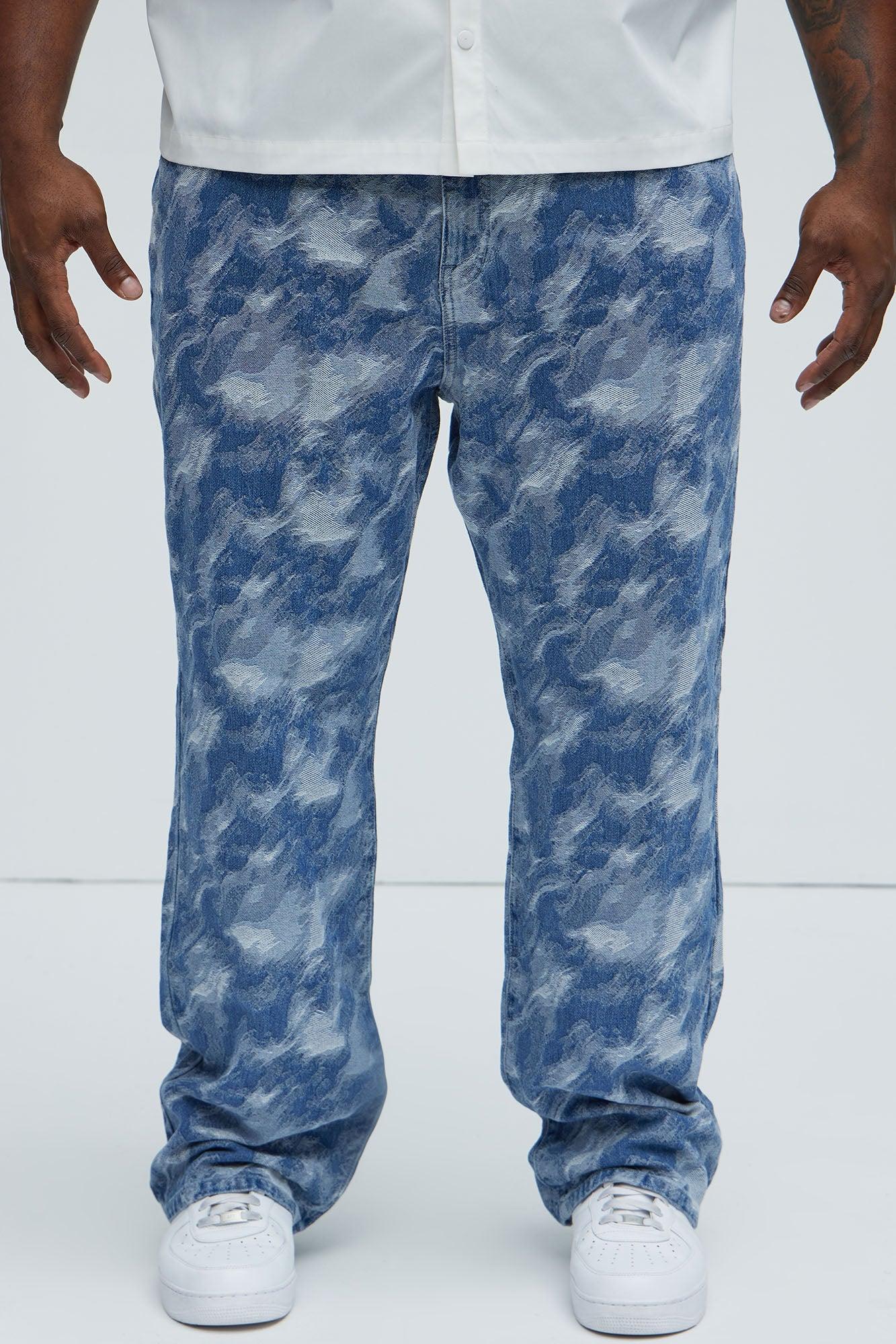 Murky Waters Straight Jeans - Medium Blue Wash Product Image